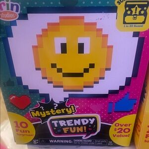 Mystery Trendy Fun Box - Yellow Smiley